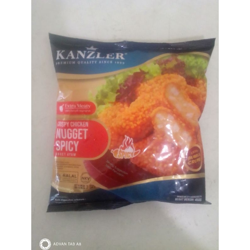 

Kanzler Nugget Spicy Crispy 450gr