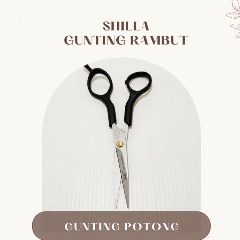 SHILLA gunting rambut & gunting penipis 1 sisi