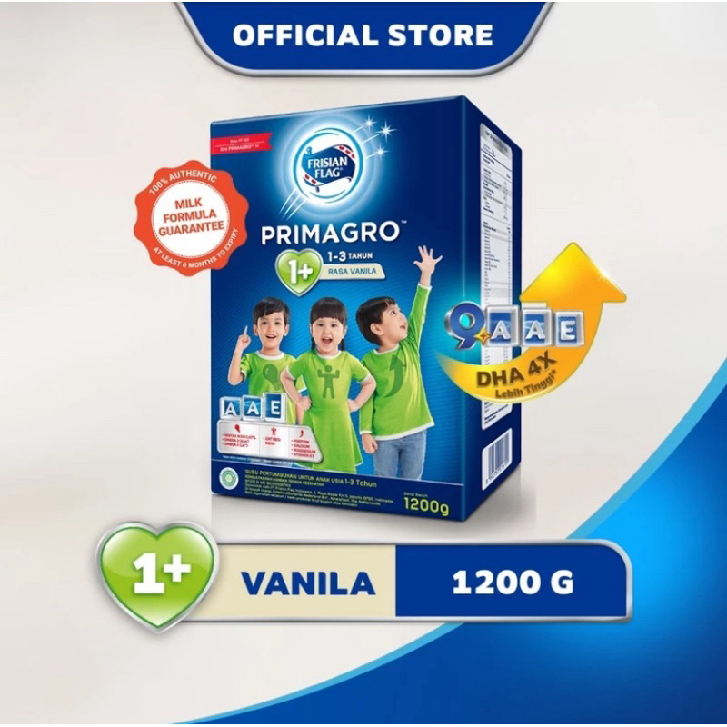 Frisian Flag Primagro 1+ 3+ 750 gram 1200gram EXP MARET 2026