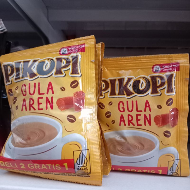 

Kapal Api Pikopi Gula Aren sachet isi 6 pcs