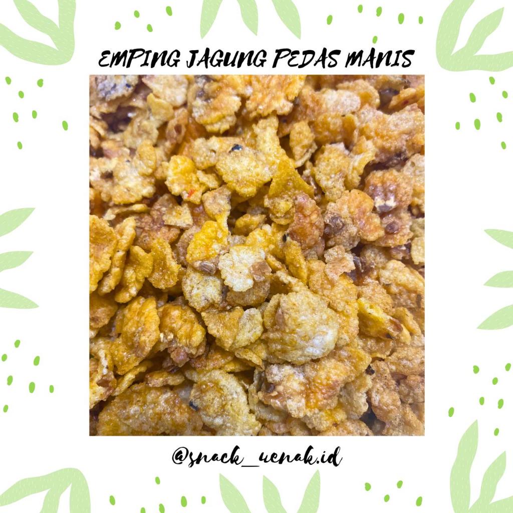 

SNACK KILOAN EMPING JAGUNG PEDAS MANIS 500 GRAM | CEMILAN MURAH MAKASSAR