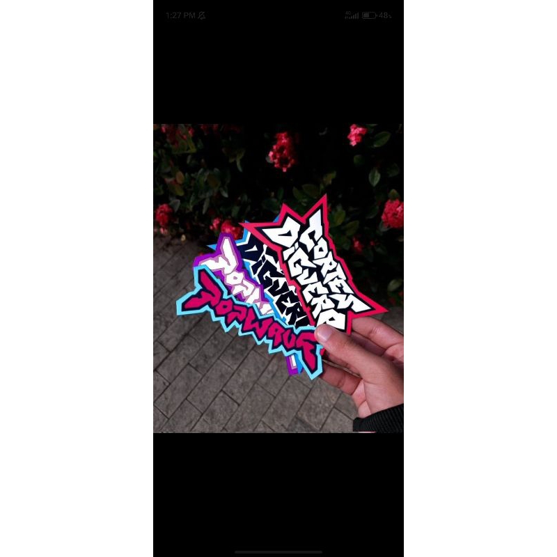 

sticker custom design