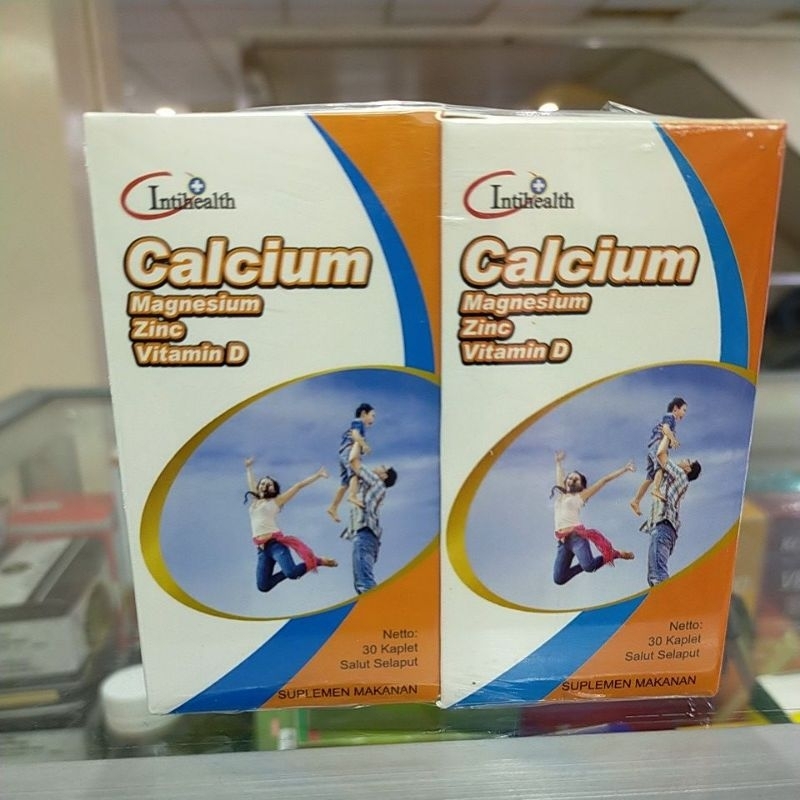 INTIHEALTH CALCIUM MAGNESIUM ZINC VITAMIN D isi 60