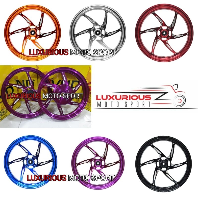 velg vnd six star v2 mio m3 velg vnd xeon gt pelek racing sixstar 160x14 185x14 fino velg racing vnd