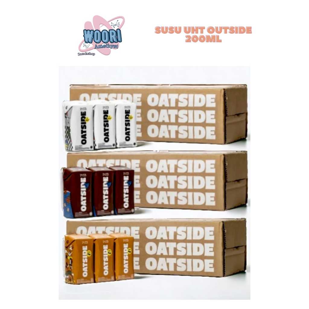 

OATSIDE Mini OAT MILK/ Chocolate Malt Chocolate Coffee/ Barista Blend 200ml