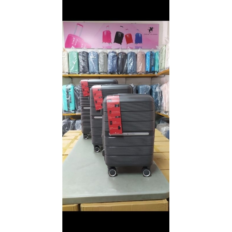 Tas Koper Polo Classic 10099 Anti Pecah Expandable koper bagasi size 28inch