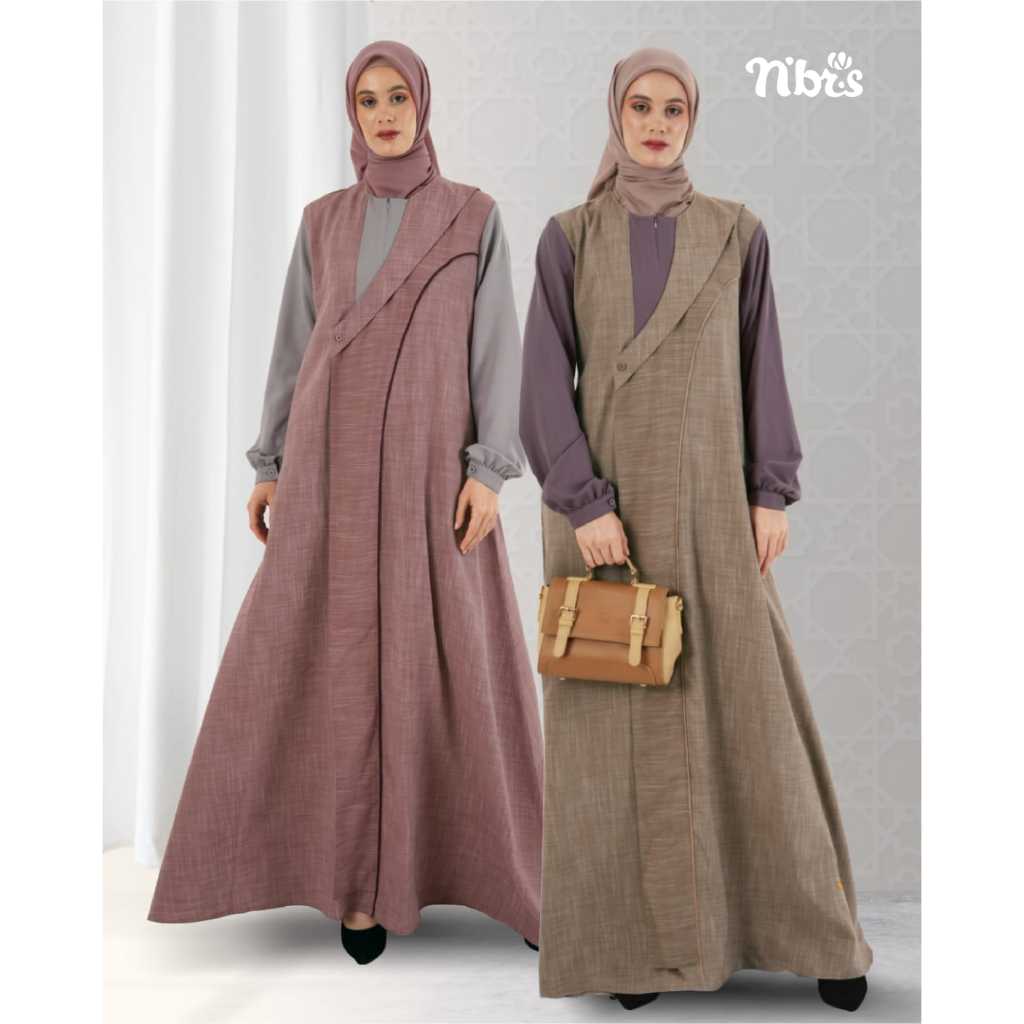 NIBRAS RON 007 GAMIS BUSANA WANITA DEWASA