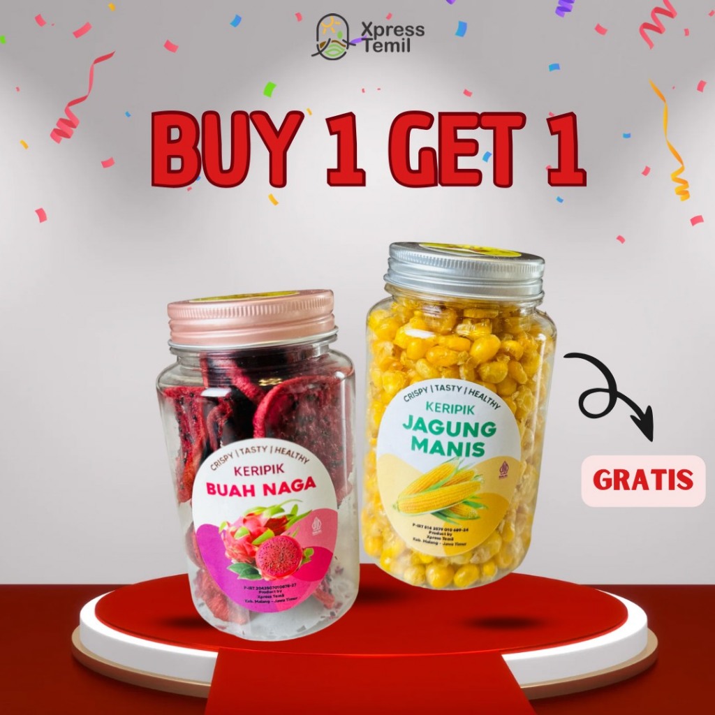 

Korzaln Xpresstemilstore Merdeka Chips Keripik Sayur Buah 300Ml