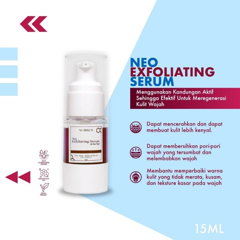 Neo Serum Exfoliating Neoriken AHA BHA All skin Type