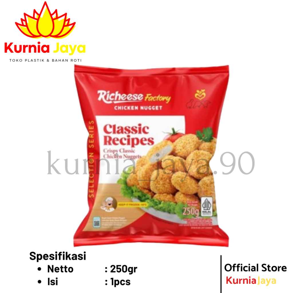 

[ RICHEESE ] Nugget Classic 250gr