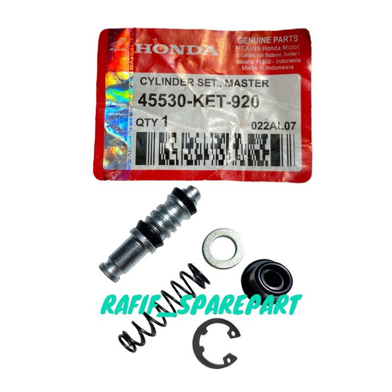 SEAL MASTER REM DEPAN SUPRA CYLINDER  SET SEAL MASTER REM DEPAN SUPRA SHOGUN R SHOGUN RR  KET