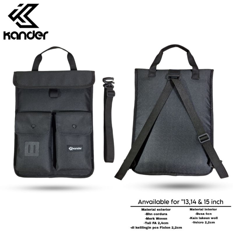 Tas Laptop Ransel Bacpack Tas Laptop13,14,15 Inch Sleeve laptop Original Kander