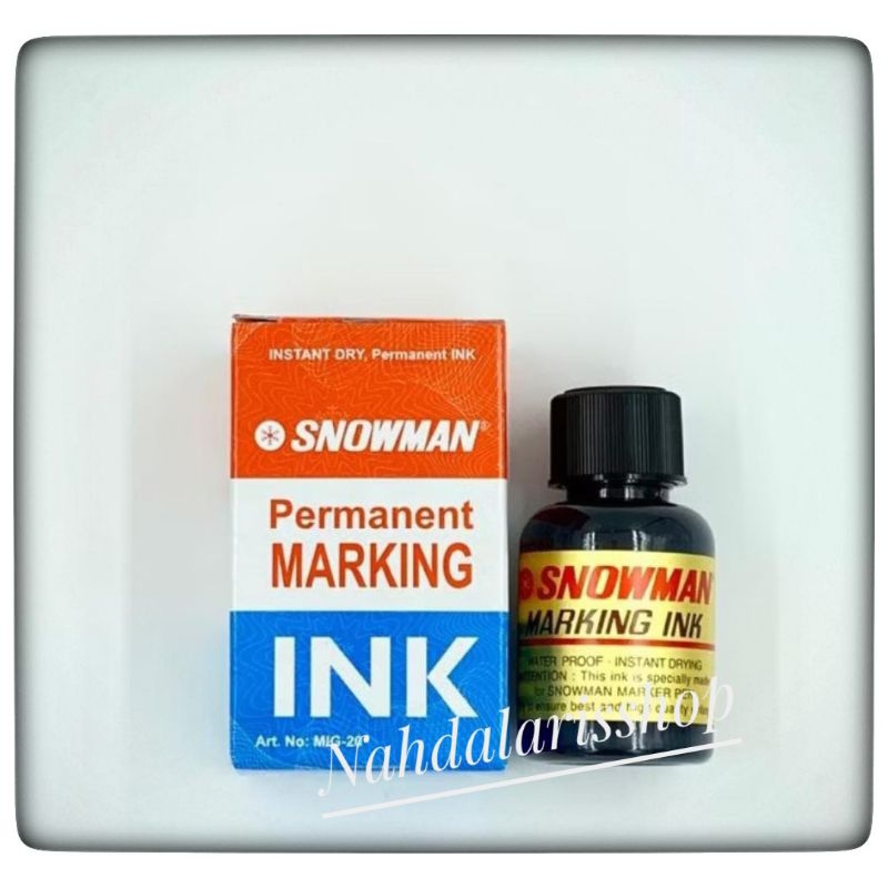 

Refill Tinta Spidol Snowman Permanen MIG-20