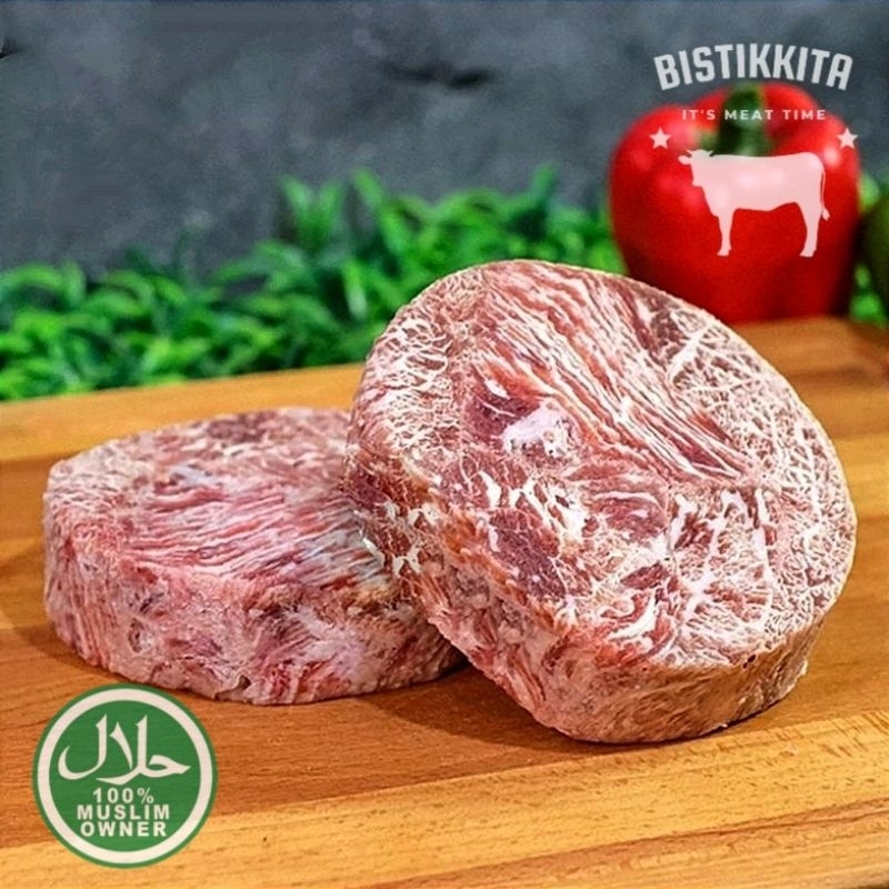 

Daging Sapi Tenderloin Wagyu Meltique Beef Steak 1kg