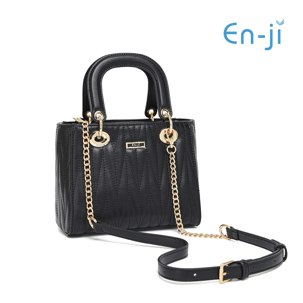 En-ji Seora Handbag - Black