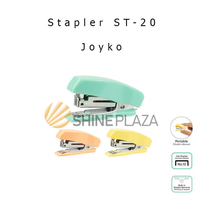 

Stapler Pastel Color Joyko ST-20 - Stepler Jepretan Hekter Kecil
