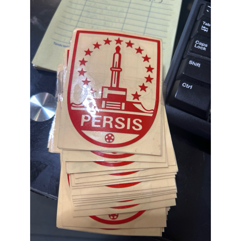 

Stiker PERSIS SOLO timbul skotchlight