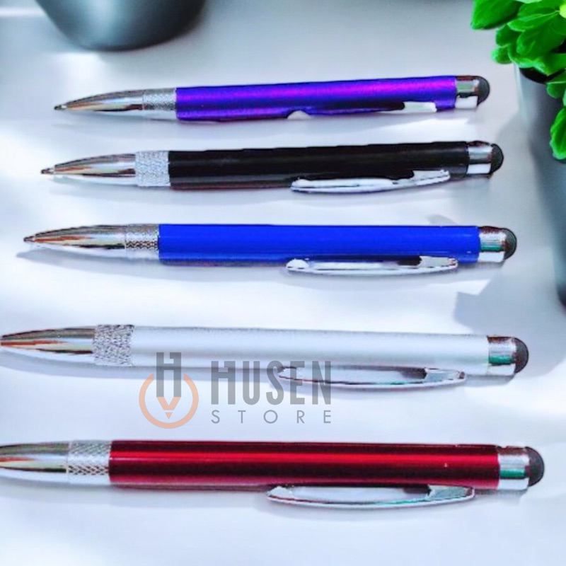 

Pulpen Ballpoint Pena metal Stailus mini