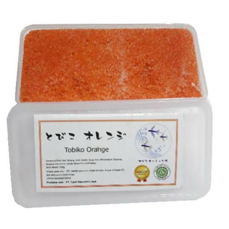 TOBIKO Orange Flying Fish Roe 500 Gram