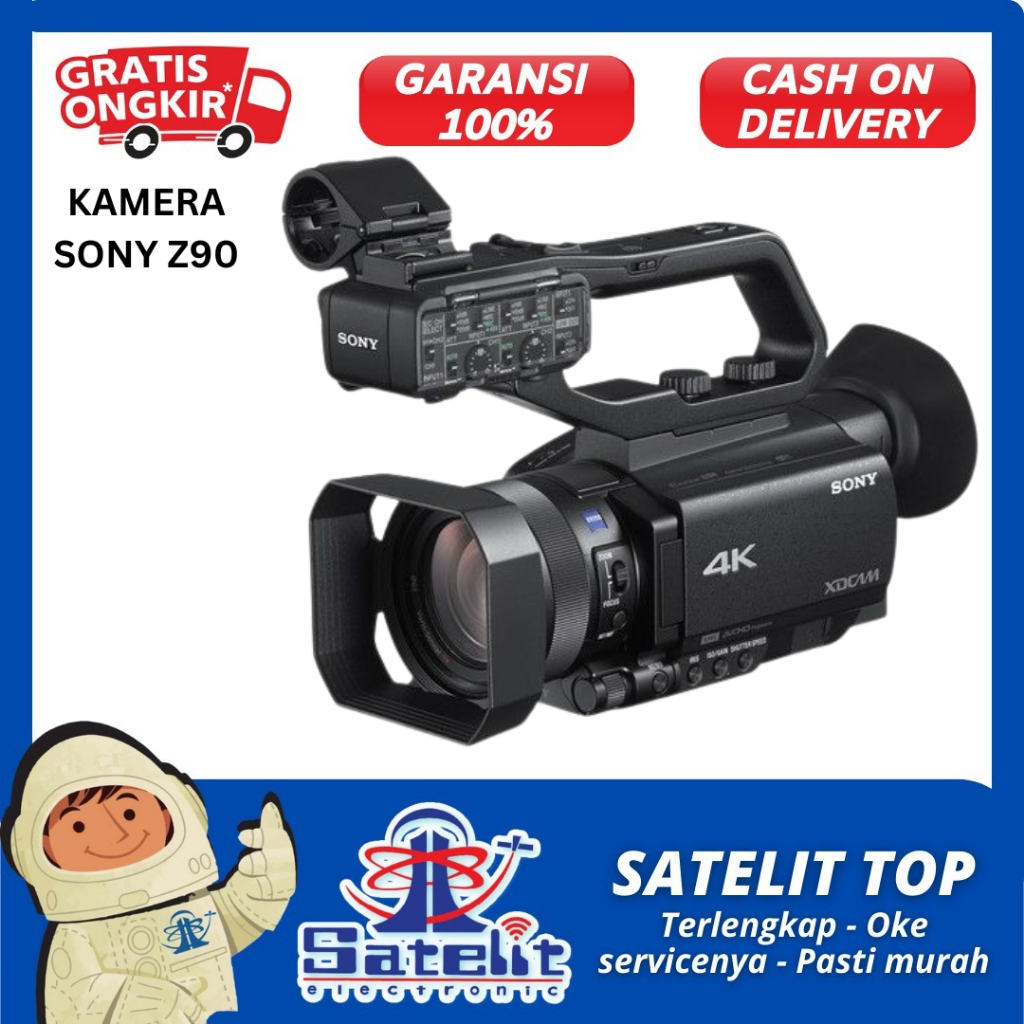 KAMERA SONY PXW Z90T 4K HDR XDCAM CAMCORDER / PROMO