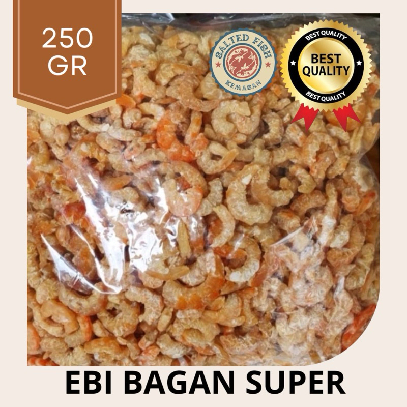 

IKAN ASIN EBI BAGAN SUPER (250gram)