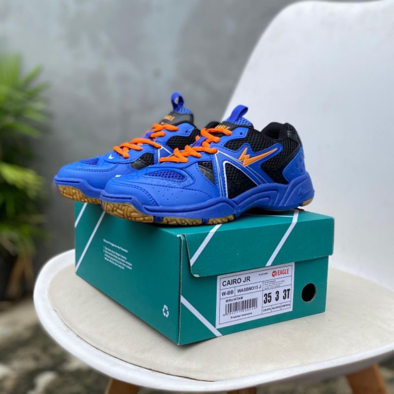 sepatu badminton anak sepatu bulutangkis anak premium sepatu badminton Sz33-37