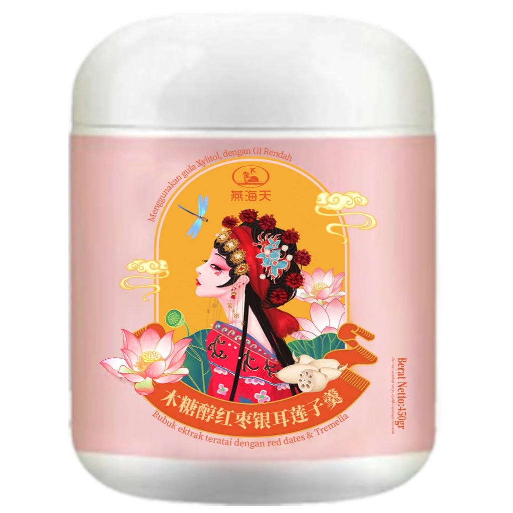 

Ay00! HALALBPOMLotus Root Powder/Ou Fen / Bubuk Akar Teratai/ 500g