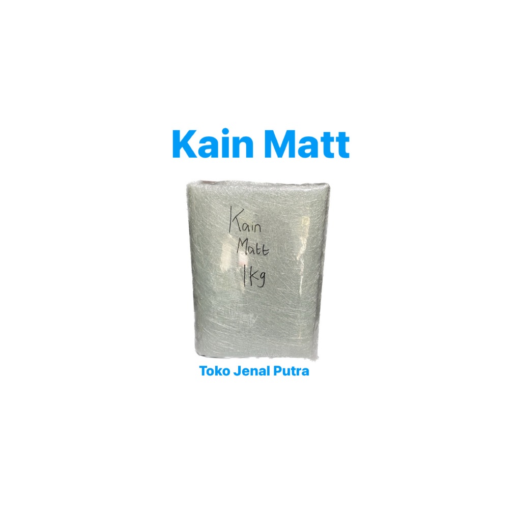 Kain Mat / Serat Fiber / Mat Fiber / FIBERGLASS 1kg