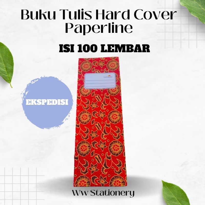 

(ECER) BUKU TULIS HARD COVER EKSPEDISI PAPERLINE ISI 100 LEMBAR