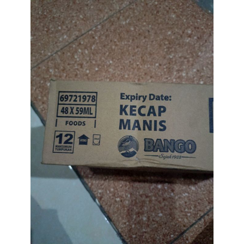 

Kecap banggo 3000 kemasan 59ml