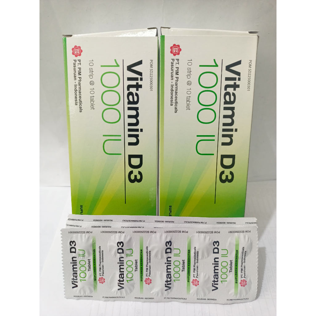 Vitamin D3 1000 IU (Box) PIM