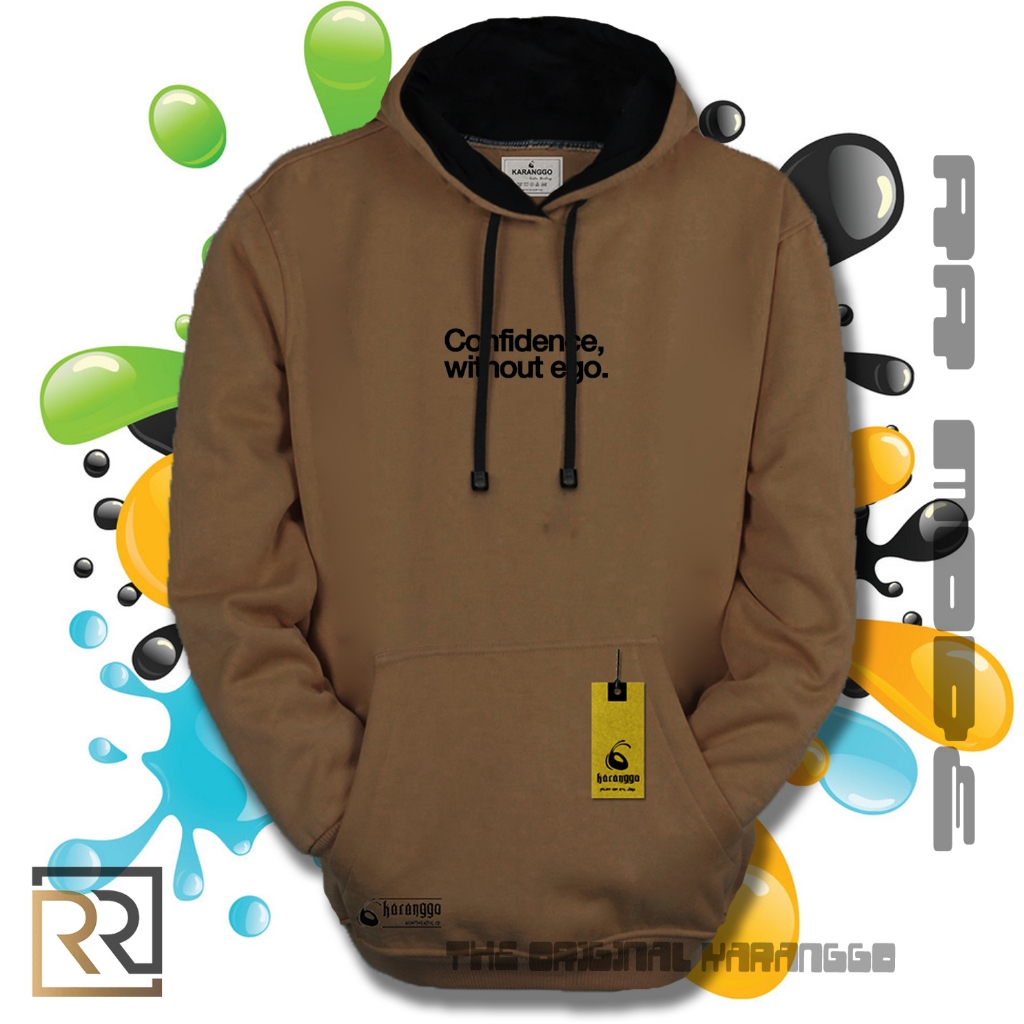 Hudie Coklat Mocca Tebal Cotton Fleece Gramasi 280 Distro Bandung