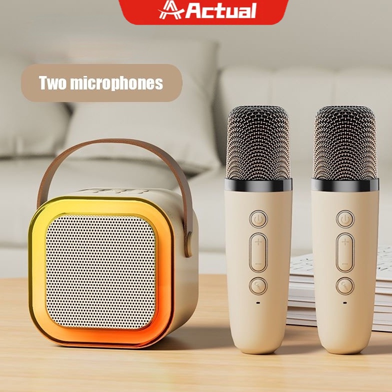 KODE C89A Speaker Bluetooth Plus Mic Actual CODBluetooth Mini Speaker Karaoke Speaker Portable with 