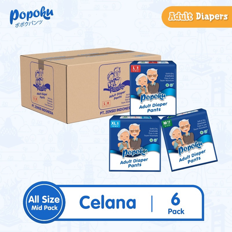 POPOKU - Popok Dewasa Celana Adult Diapers Popok Lansia