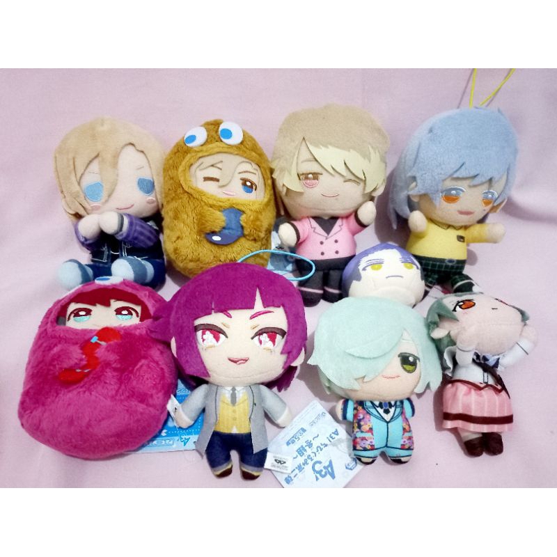A3 Act Addict Actors Anime Plush Boneka Nuigurumi Chibigurumi Hagyurumi Pacman Mochifure - Banri, Ju