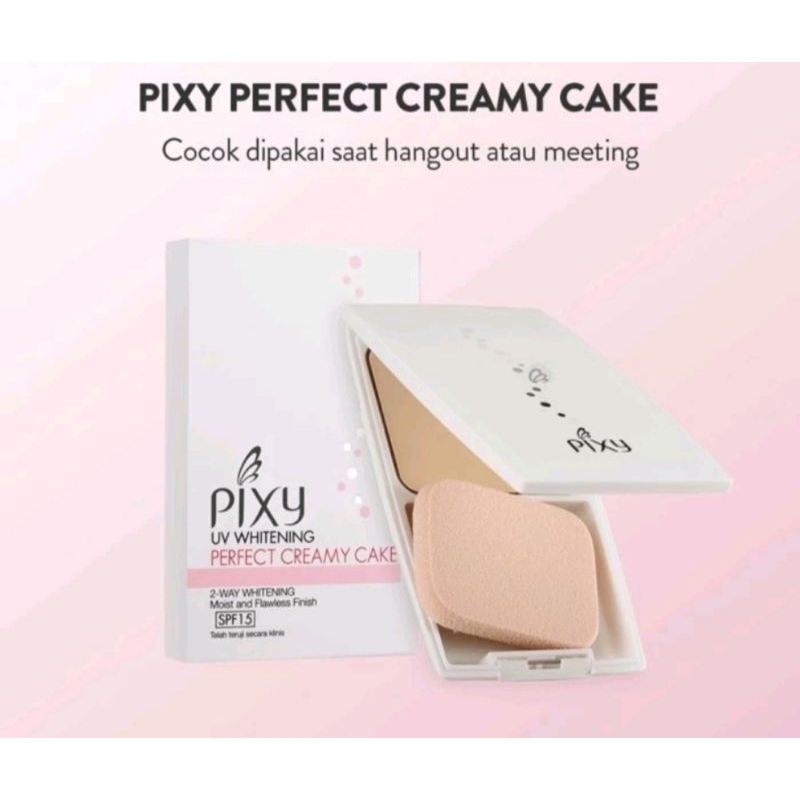 Pixy Perfect Creamy Cake || Bedat padat || Bedak basah