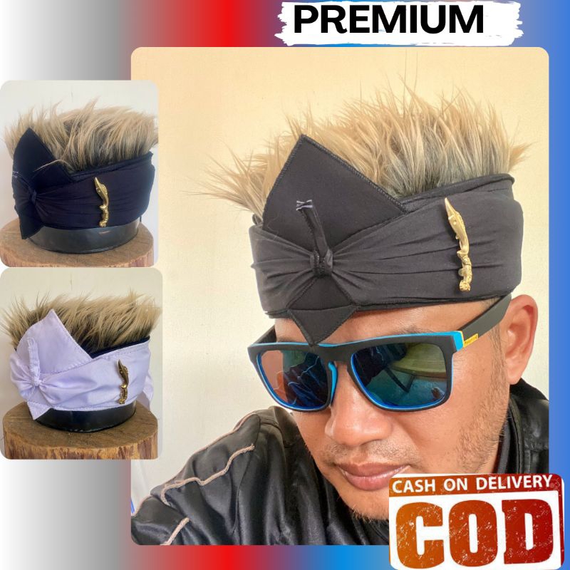 Udeng kujang sunda premium udeng Sunda rambut palsu