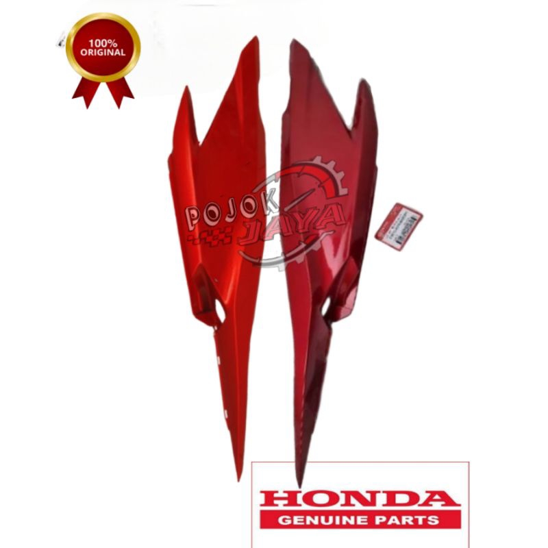 Cover body belakang kanan kiri Honda Vario 125 Old Original Merah 83500-KZR-600CSR 83600-KZR-600CSR