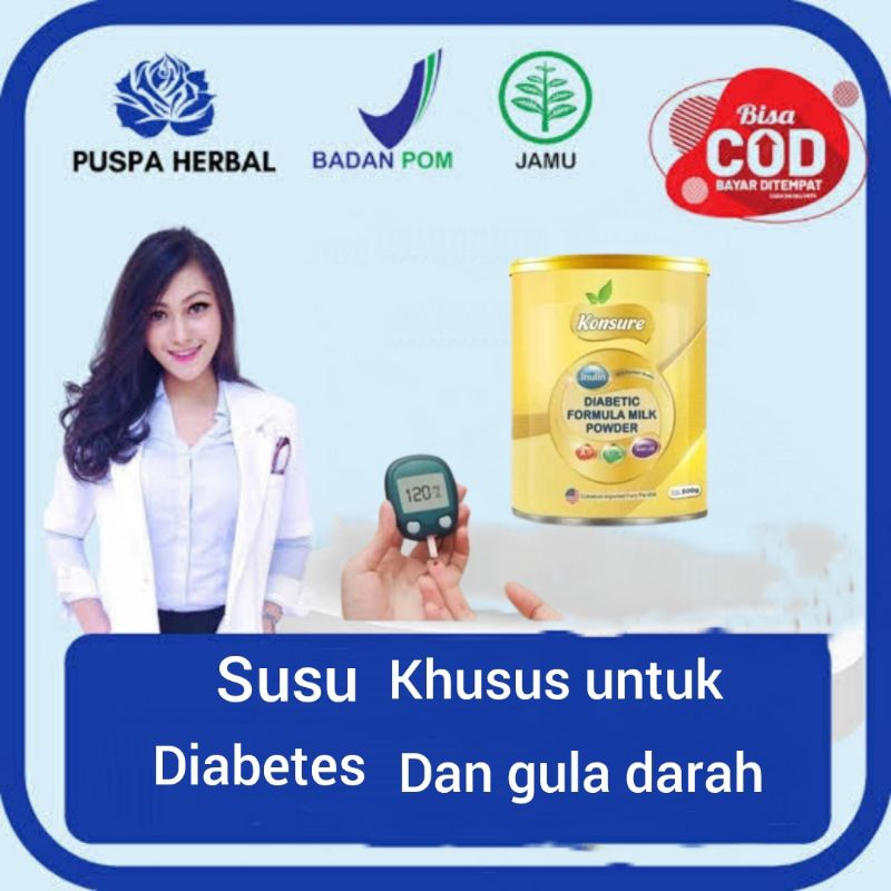 

SUSU KONSURE DIABETES IMPORT SUSU UNTUK DIABETES DAN KENCING MANIS