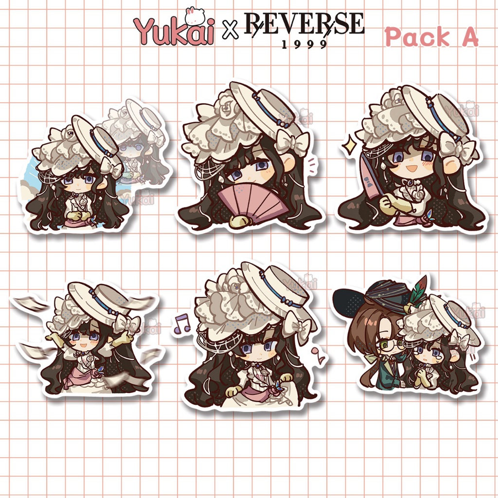 

Stiker Pack Isolde Reverse 1999 Premium, Sticker Anime Waterproof
