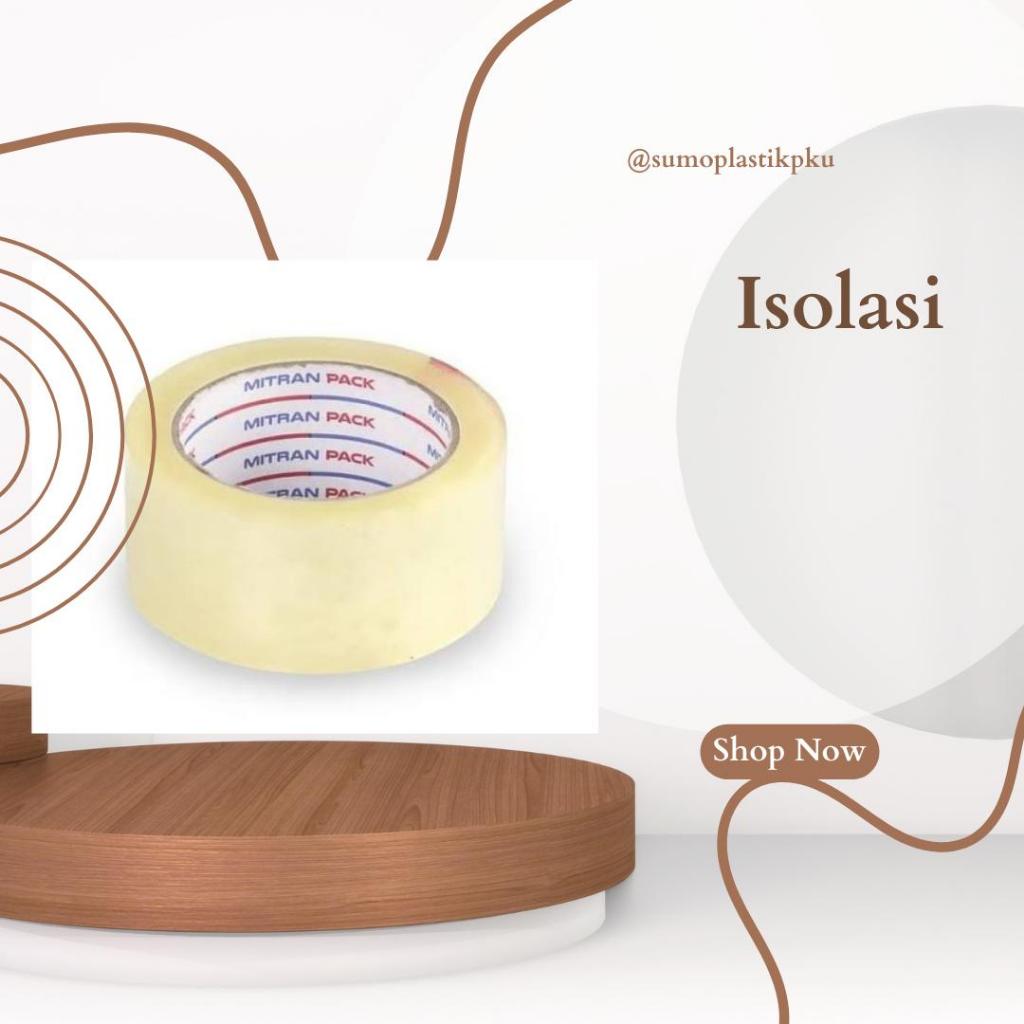

lakban bening kuat mitran pack /Isolasi / Lem / Doubletape /unboxing /lagban