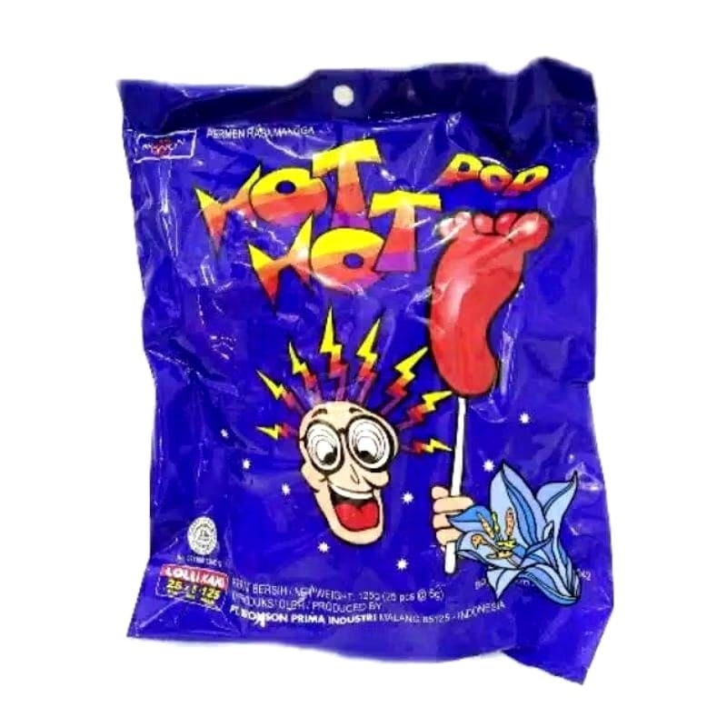 

Permen Kaki Hot Hot Pop - Netto 125 gr x 25 pcs