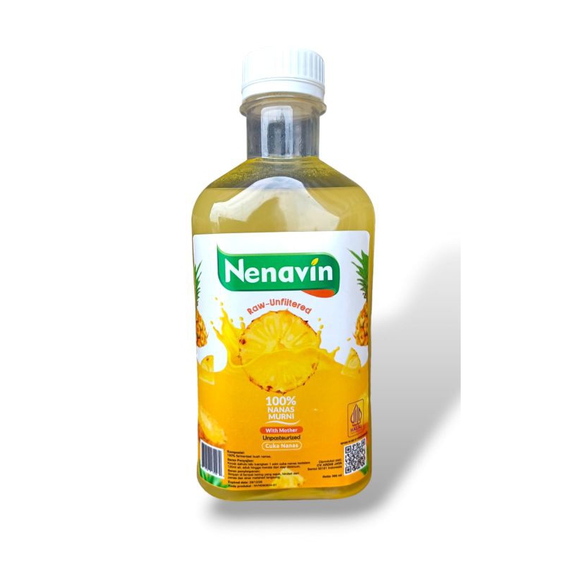 

Cuka Nanas With Mother Nenavin 100% Murni 280ml