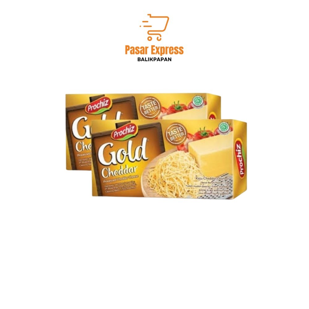 

Keju Prochiz Gold Cheddar (170gr) - Pasar Express Balikpapan