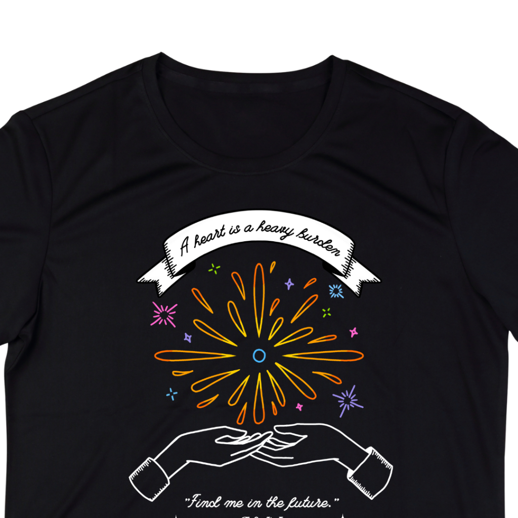 Howl's heart - Howl's Moving Castle T-shirt