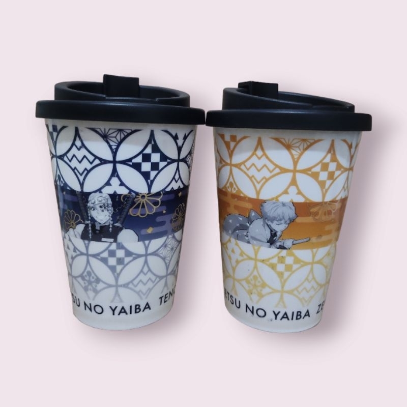 [ Demon Slayer ] Agatsuma Zenitsu Tumbler , Tengen Uzui - Cup Official Merchandise Kimetsu no yaiba