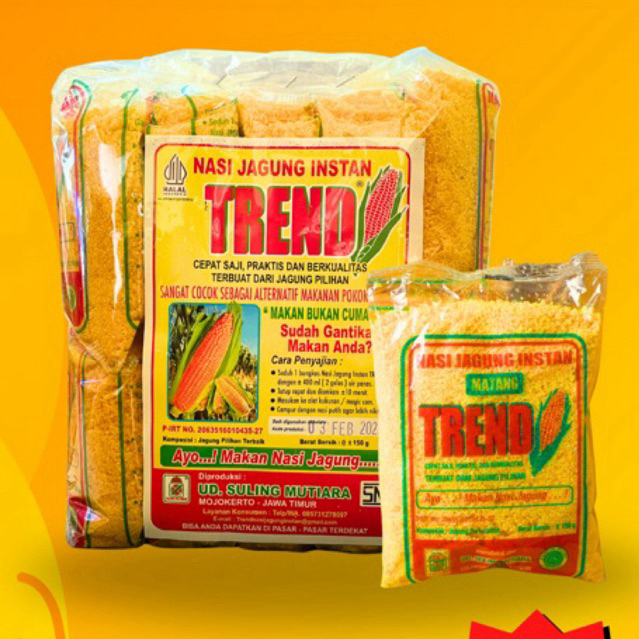 

Nasi jagung instan Trend