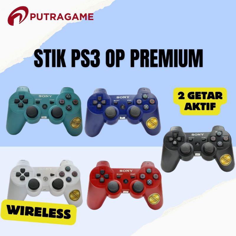 STIK PS3 WIRELESS - STIK PS3 PREMIUM ORI PABRIK - STIK PS3 OP MURAH - STIK PS3 OP PREMIUM
