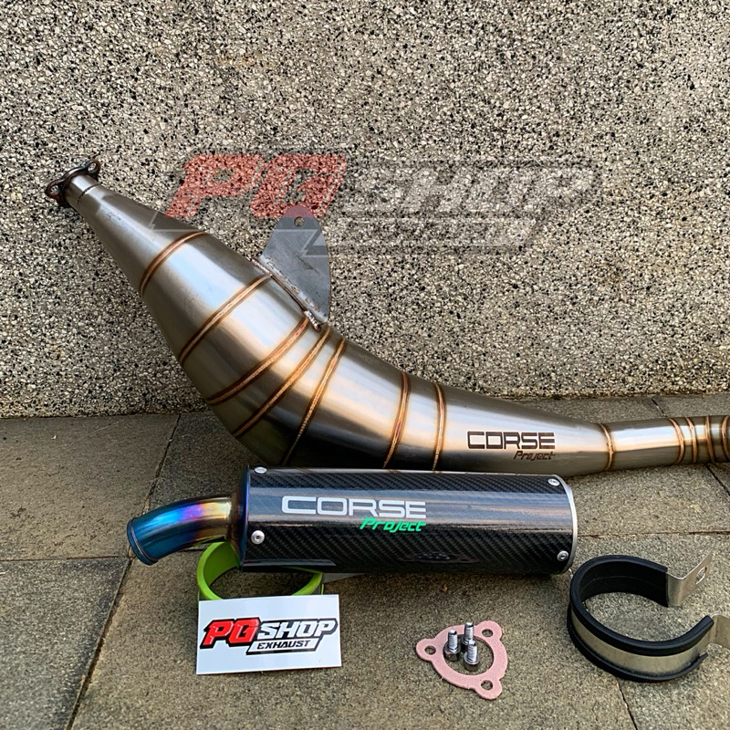 Knalpot FizR Corse Project Karbon Type Bm Power Kolong