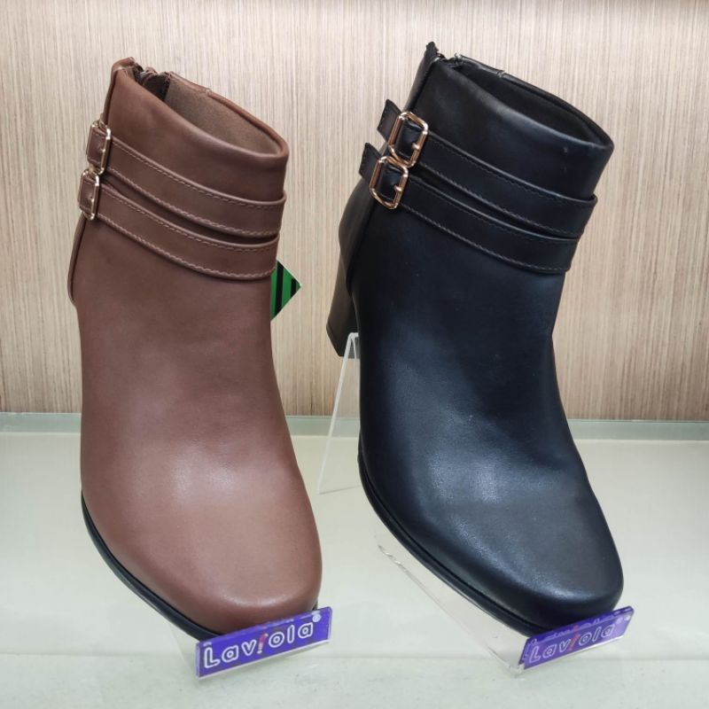 LAVIOLA SHOES ORIGINAL❗Sepatu Formal Wanita Boots Heels 5cm